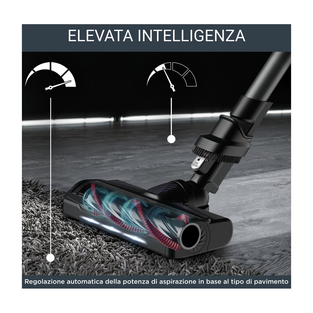 RH2039 scopa elettrica senza filo, Senza sacco, 200 W, image number 4