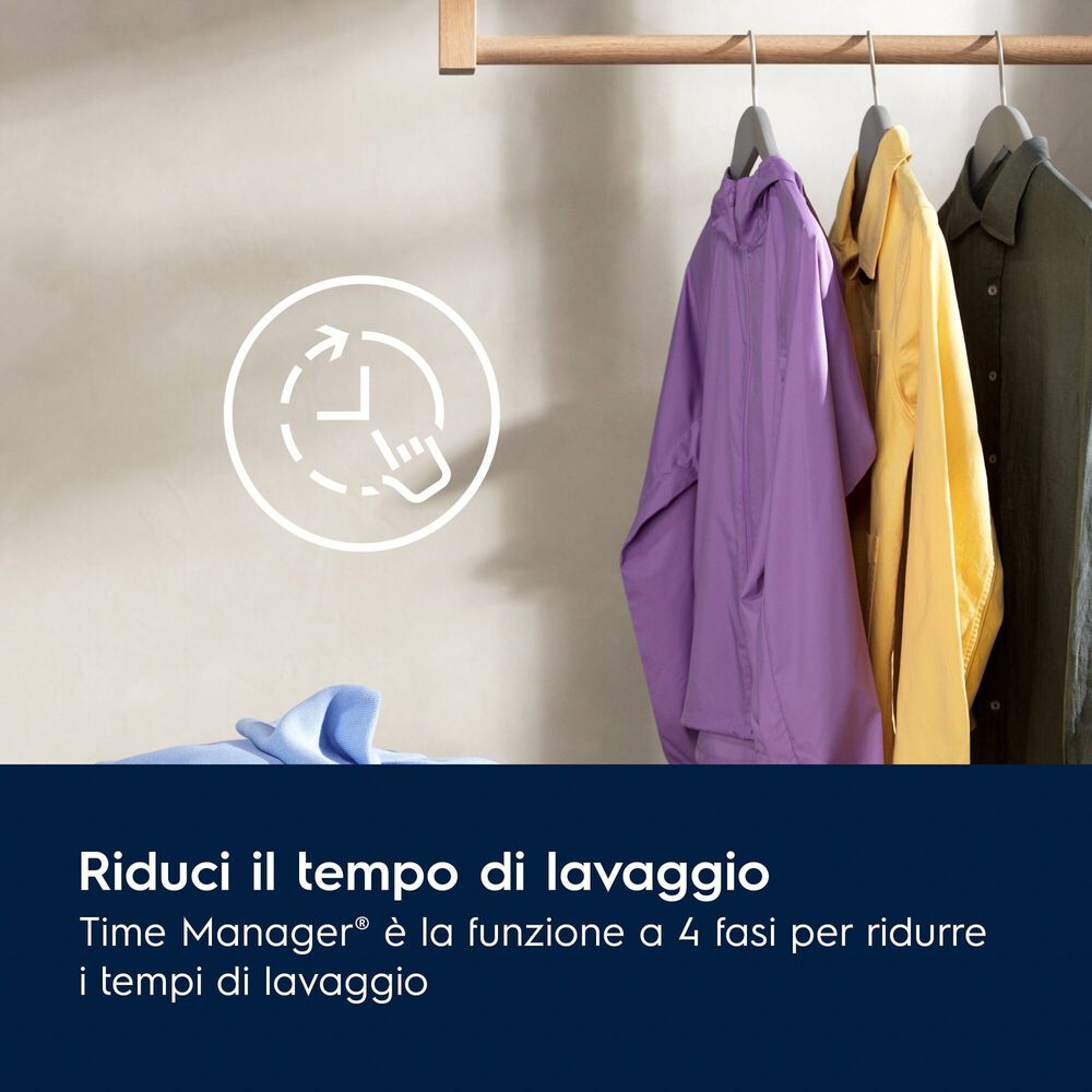 ELECTROLUX EW7F39 LAVATRICE, Caricamento frontale, 9 kg, 14 programmi, Profondit&agrave; 57,2 cm, Giri 1400 rpm, Bianco, livello rumorosit&agrave; centrifuga 74 dB(A), Classe A - PRMG GRADING ROBN - 10%, image number 2
