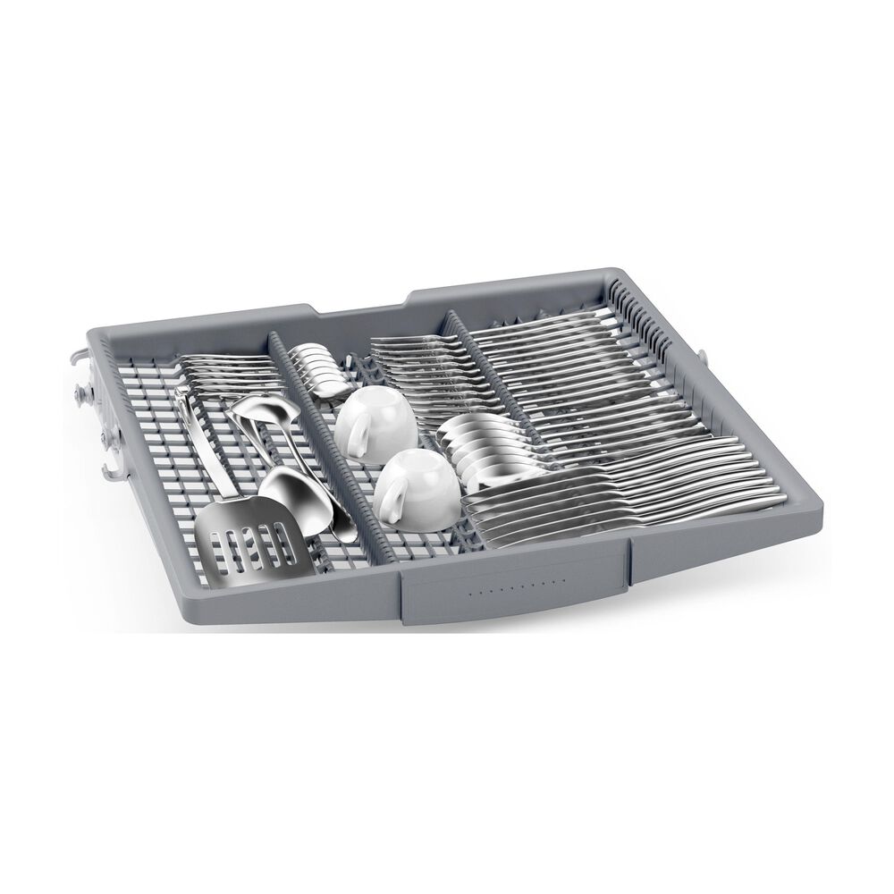 LAVASTOVIGLIE INCASSO Incasso sottopiano BOSCH SMP4ECC72S, Programmi 6, Dimensioni: L 59,8 cm, A 81,5 cm, P 57,3 cm, Rumorosit&agrave; 42 dB(A), Consumo di acqua 9 l, Acciaio Nero, Classe A  - PRMG GRADING ROAN - 5%, image number 5