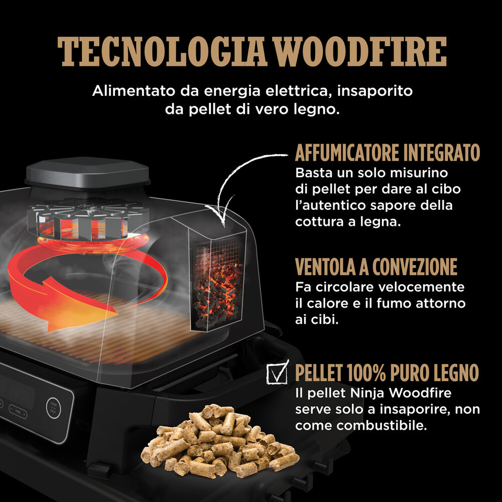 BBQ ELETTRICO WOODFIRE, image number 7