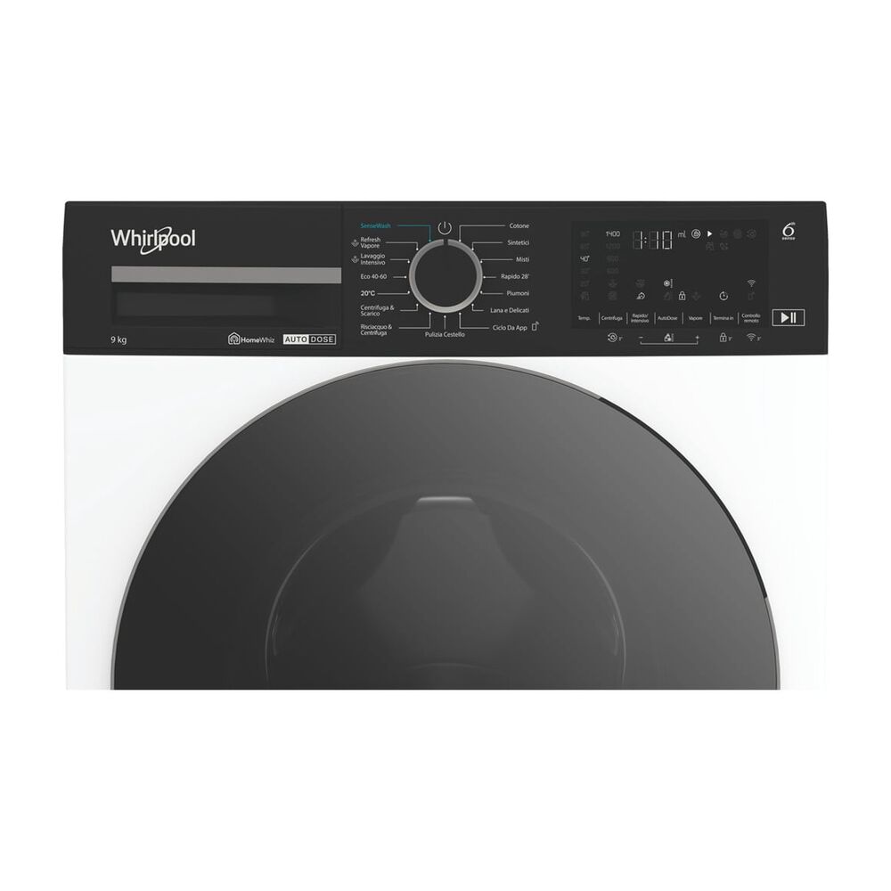 WPM 97W ADS IT LAVATRICE, Caricamento frontale, 9 kg, 26 programmi, Profondit&agrave; 58 cm, Giri 1400 rpm, Bianco, livello rumorosit&agrave; centrifuga 75 dB(A), Classe A - PRMG GRADING ROBN - 10%, image number 6