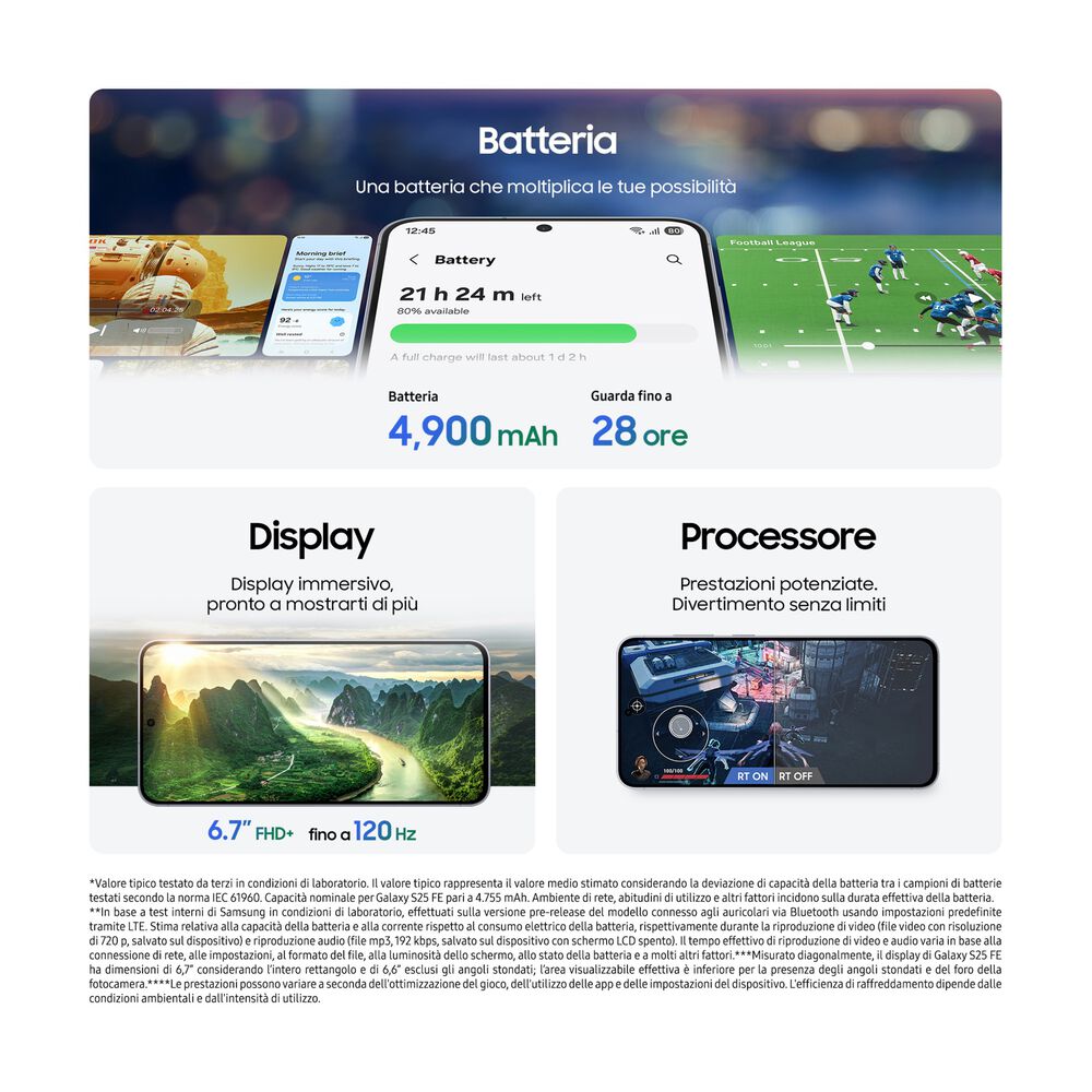 SAMSUNG Galaxy S25 FE 256GB , 256 GB, Navy - PRMG GRADING ROBN - 10%, image number 4