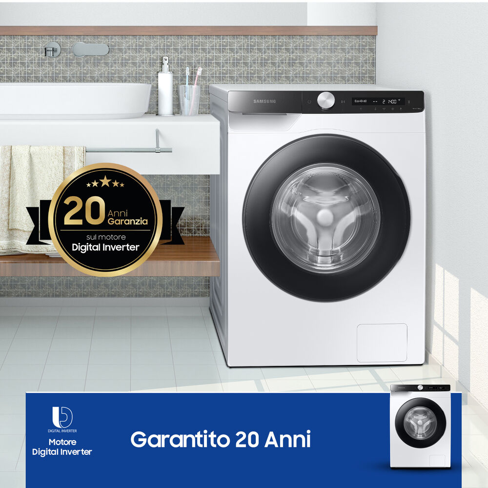 WW90T534DAE/S3 LAVATRICE, Caricamento frontale, 9 kg, 55 cm, Classe A, image number 2