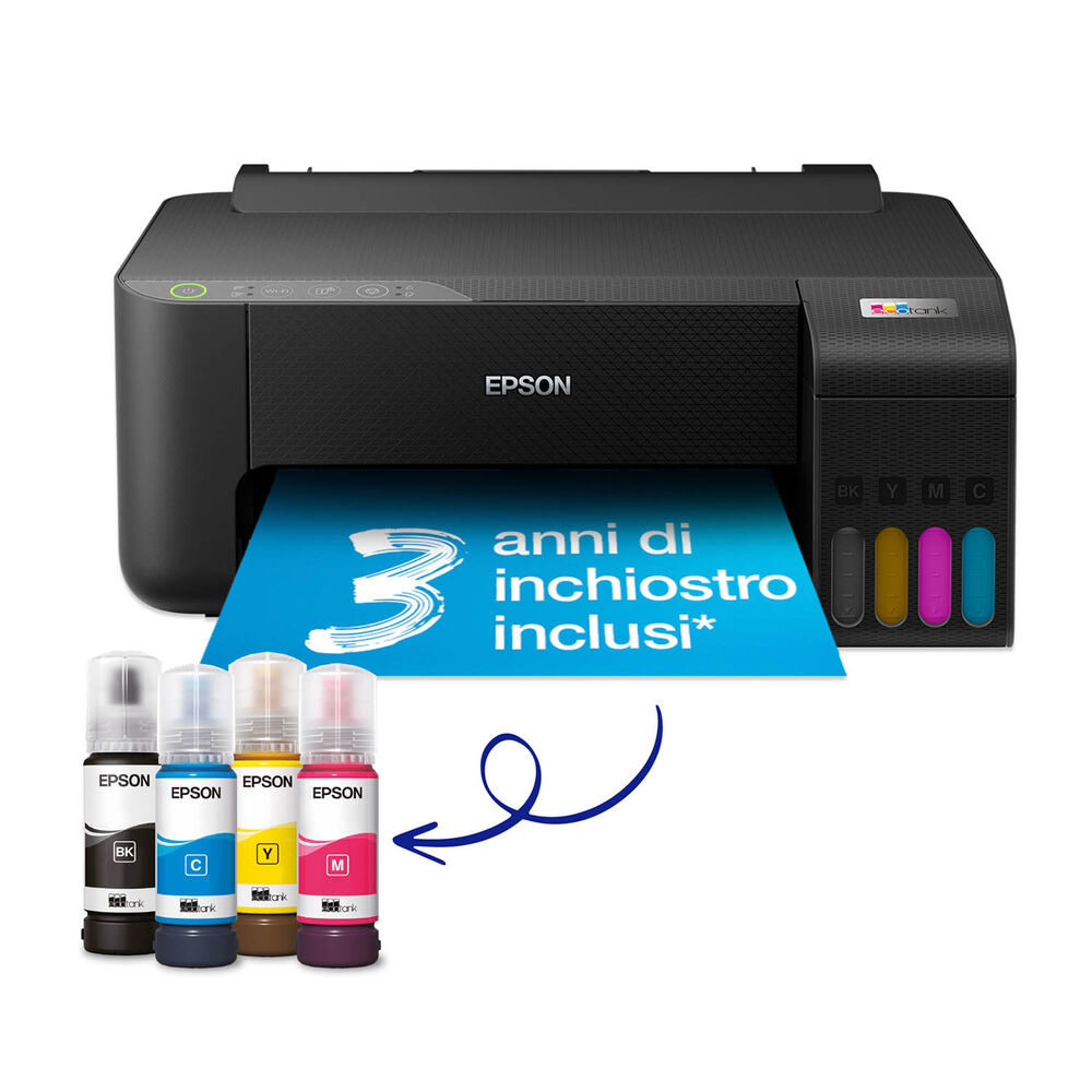 STAMPANTE INKJET EcoTank ET-1810, Inkjet, image number 1