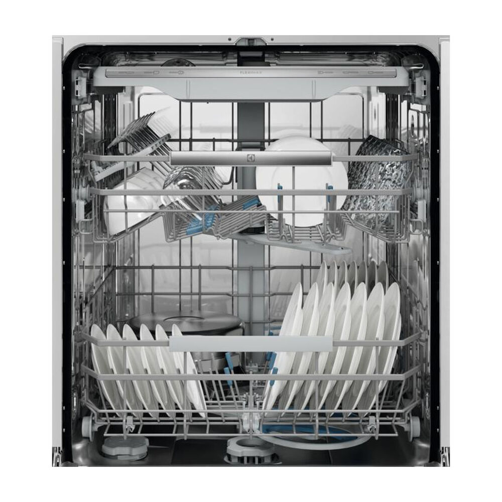 LAVASTOVIGLIE INCASSO Incasso built-in (BI) ELECTROLUX E82LX220S, Programmi 8, Dimensioni: L 59,6 cm, A 81,5 cm, P 56 cm, Rumorosit&agrave; 38 dB(A), Consumo di acqua 8,4 l, Bianco, Classe A - PRMG GRADING ROBN - 10%, image number 4