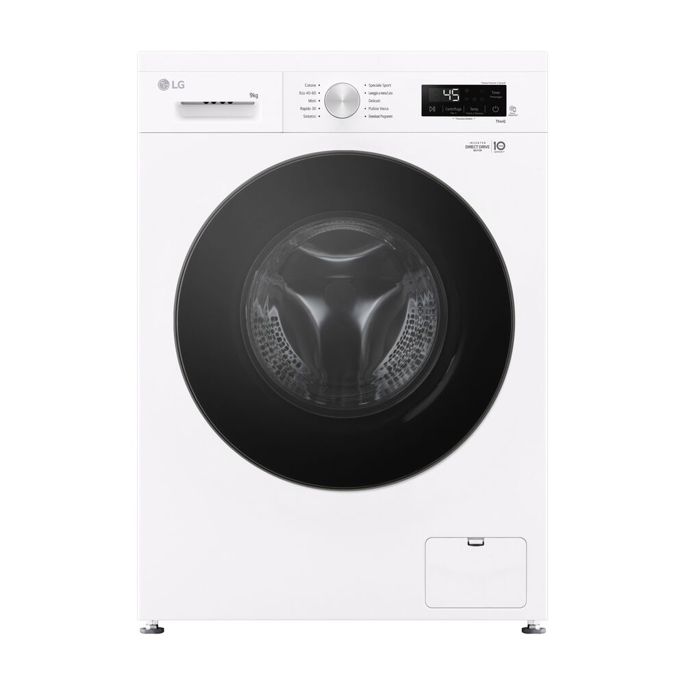 F4NX1009NWB Serie X1 LAVATRICE, Caricamento frontale, 9 kg, 10 programmi, Profondit&agrave; 55 cm, Giri 1400 rpm, Ivory White , livello rumorosit&agrave; centrifuga 75 dB(A), Classe A  - PRMG GRADING ROAN - 5%, image number 0