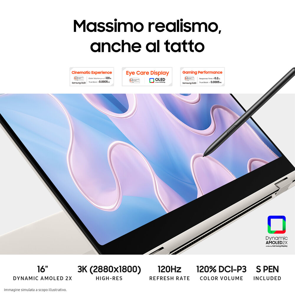 Galaxy Book3 Pro 360, 16 pollici, processore Intel® Core™ i7, INTEL Iris Xe Graphics, 16 GB, SSD 512 GB, Graphite, image number 4