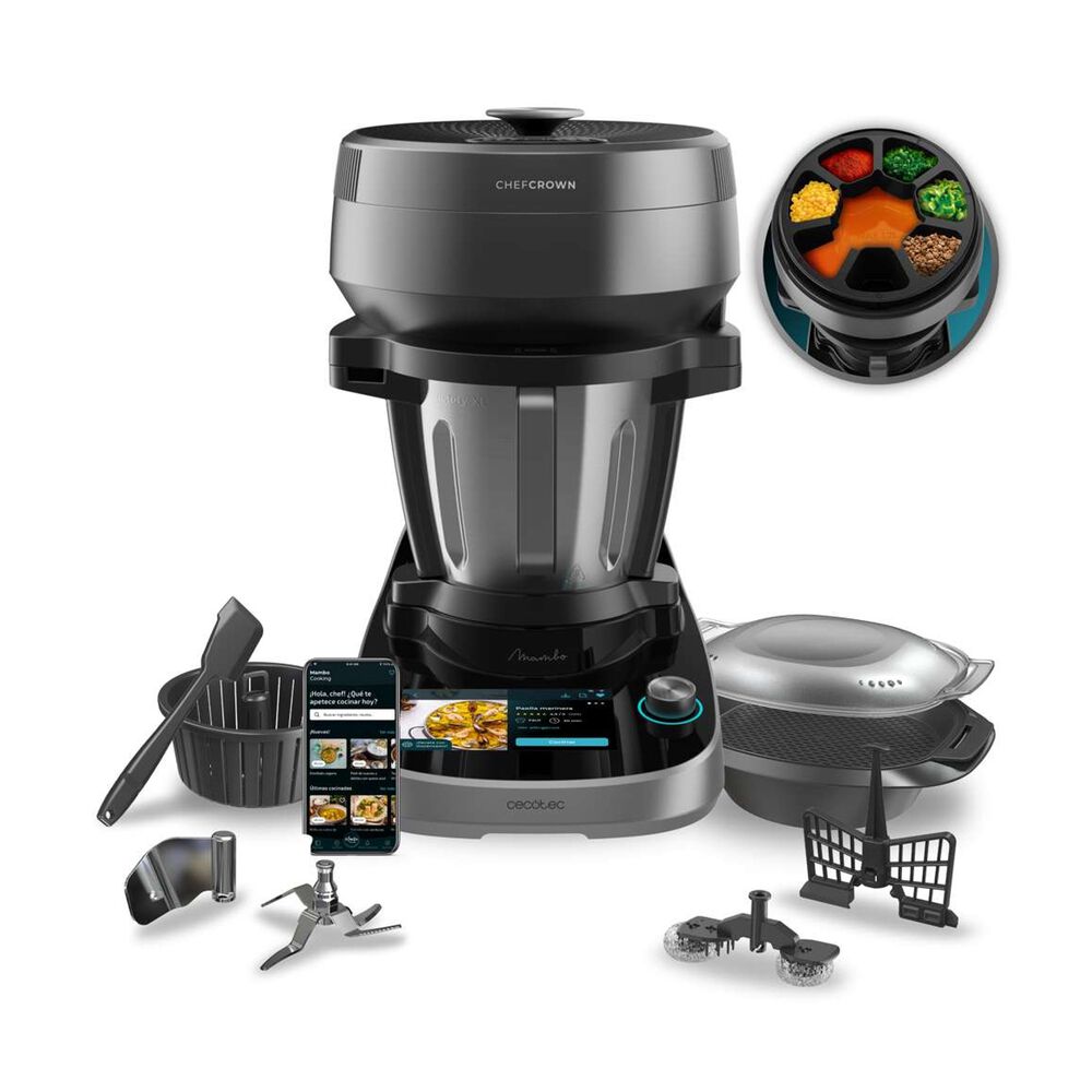 Mambo CooKing Victory ROBOT DA CUCINA, 1700 W, capacit&agrave; ciotola 4,5 l, Inox Black - PRMG GRADING RKCN - 15%, image number 6