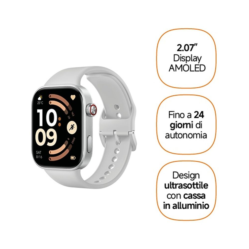 SPORTWATCH XIAOMI REDMI Watch 6 , Silver Gray - PRMG GRADING OOBN - 10%, image number 1