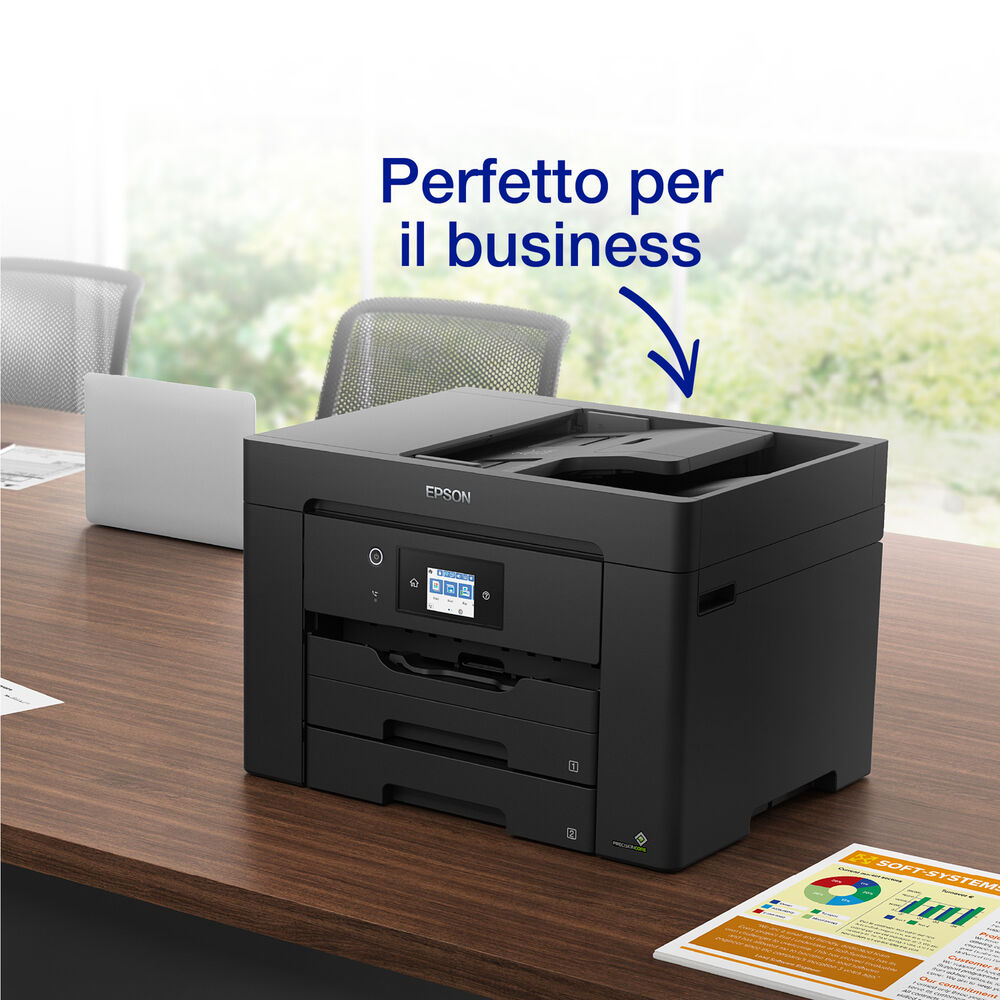 STAMPANTE INKJET WorkForce WF-7835DTWF, Inkjet, image number 8