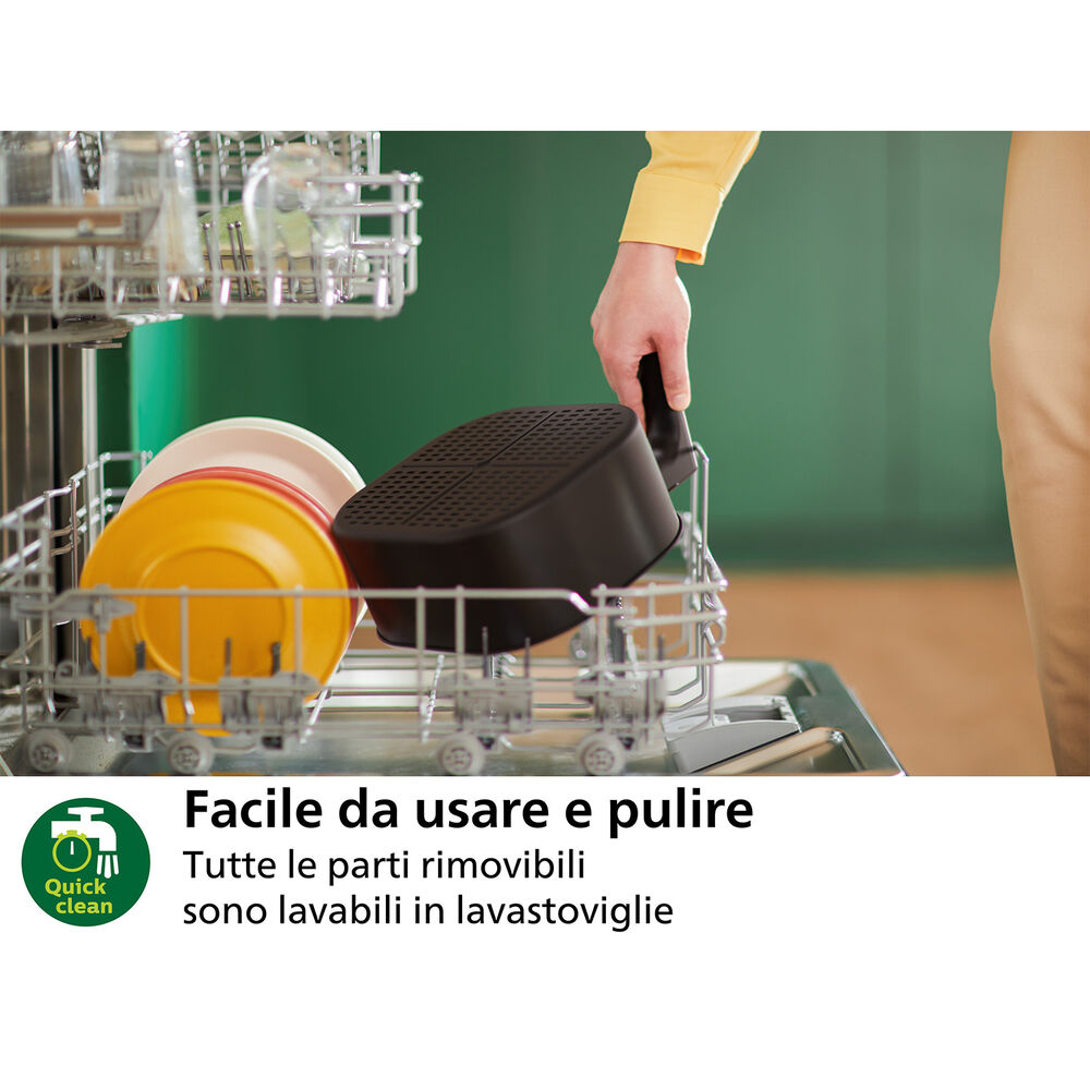 FRIGGITRICE AD ARIA PHILIPS Airfryer Essential HD9200/90, image number 7