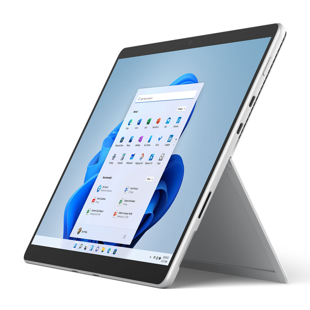 Surface Pro8 i5/8/128GB convertibile 2 in 1, 13 pollici, processore Intel® Core™ i5, 8 GB, Flash, Platinum, image number 0