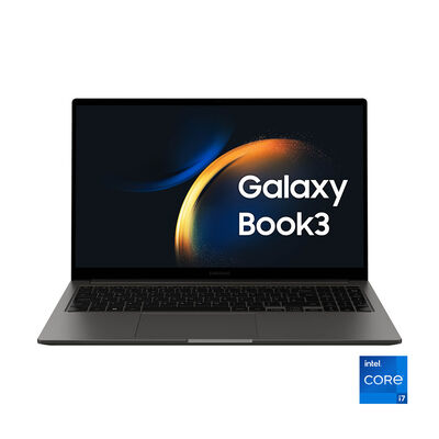 Galaxy Book3, 15,6 pollici, processore Intel® Core™ i7, INTEL Iris Xe Graphics, 16 GB, SSD 512 GB, Graphite