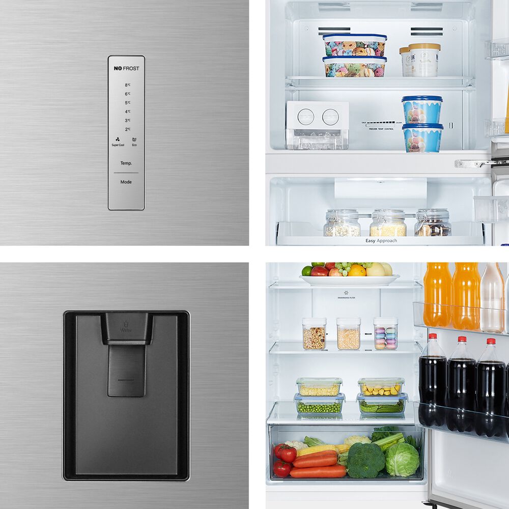 FRIGORIFERO DOPPIA PORTA HISENSE RT600N4WC2, Capacit&agrave; netta totale 467 l, Rumorosit&agrave;: 43 dB(A), Dispenser acqua, 4 ripiani, Dimensioni: L 70,4 cm A 185 cm P 68,6 cm, Inox, Classe E - PRMG GRADING ROBN - 10%, image number 11