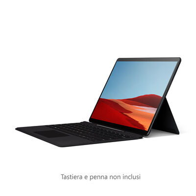 Surface Pro X 256 8 black convertibile 2 in 1, 13 pollici, processore Microsoft® Microsoft SQ, 8 GB, SSD 256 GB, Black