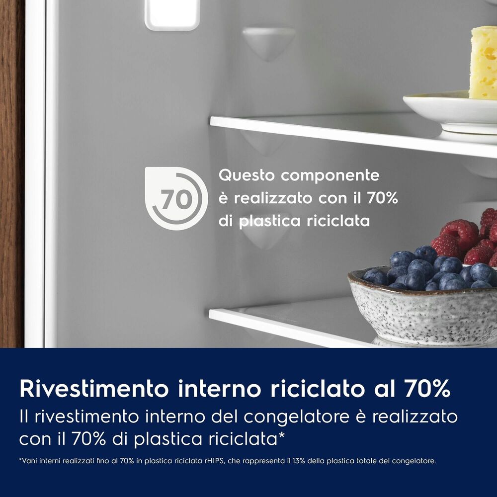 FRIGORIFERO DA INCASSO LNT6MD18S3, Capacit&agrave; netta totale 248 l, Rumorosit&agrave;: 34 dB(A), 4 ripiani, Dimensioni: L 54,6 cm A 177,2 cm P 54,9 cm, Bianco, Classe D - PRMG GRADING ROCN - 15%, image number 10