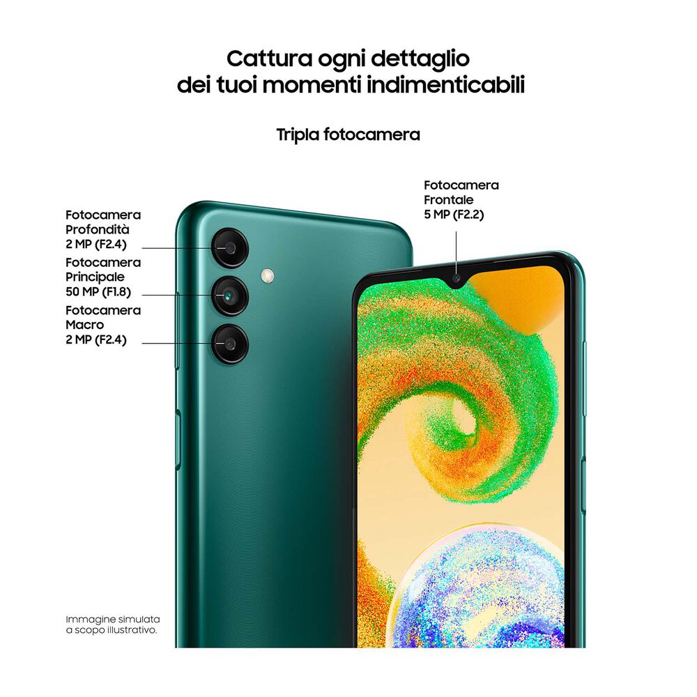 Galaxy A04S, 32 GB, GREEN, image number 2