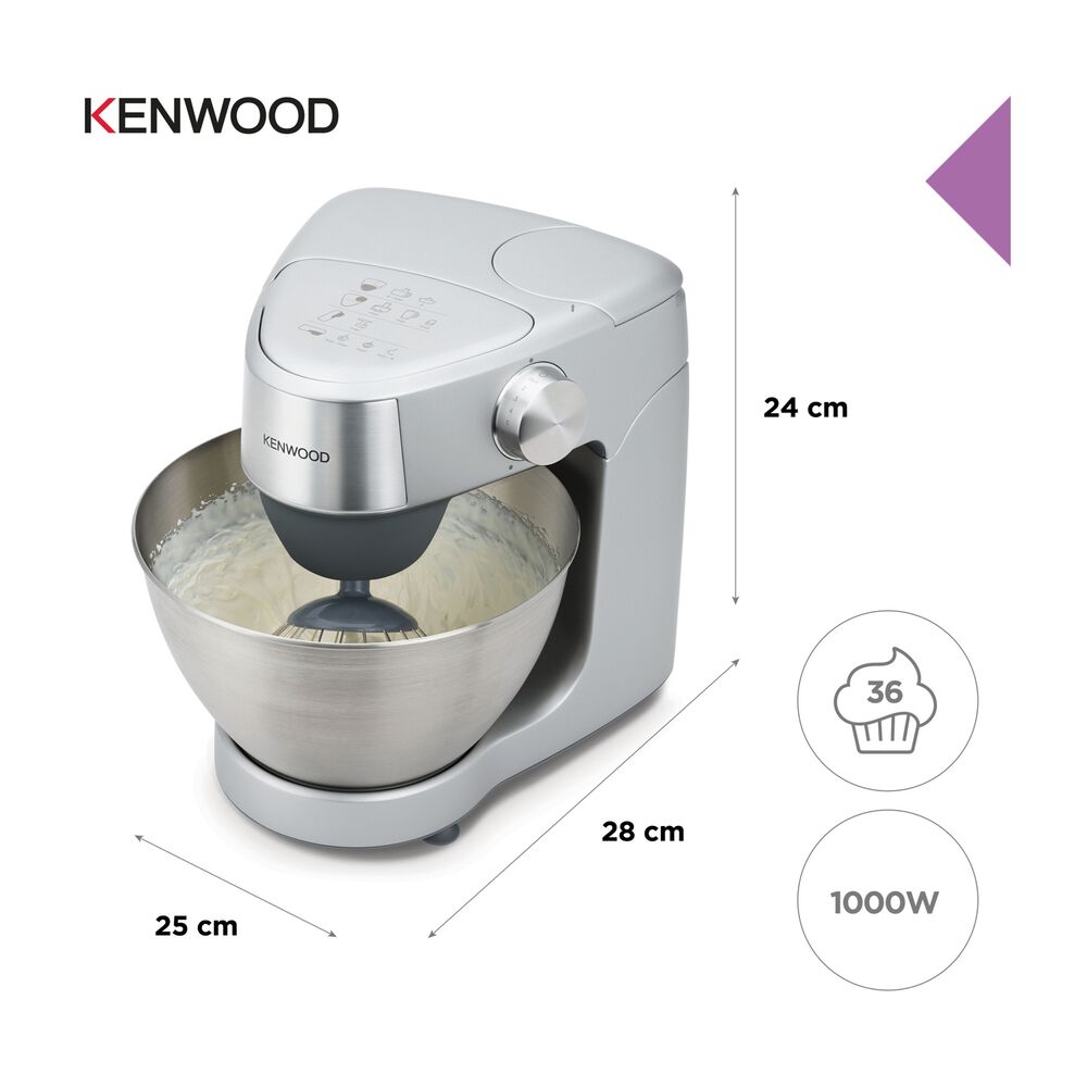  IMPASTATRICE PLANETARIA KENWOOD Prospero+ KHC29.A0SI, capacit&agrave; della ciotola 4,3 l, 1000 W, SILVER, image number 4
