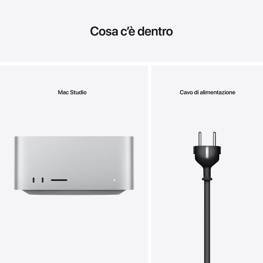 MINI DESKTOP MAC STUDIO, Apple, M-Series, Apple, GPU 48-core, RAM 64 GB, 1000 GB SSD, image number 7