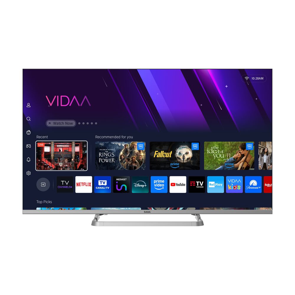 SABA SA43KM10VDA TV LED, SMART TV, 43 ", LED, Processore CA55 x 4@1.2Ghz, Light Gray, Classe G - PRMG GRADING OOBN - 10%, image number 0