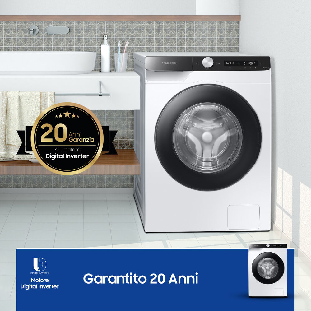 WW90T534DAE/S3 LAVATRICE, Caricamento frontale, 9 kg, 55 cm, Classe A, image number 7