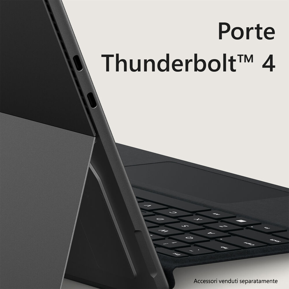 Surface Pro 9 – 13 convertibile 2 in 1, 13 pollici, processore Intel® Core™ i7, 16 GB, SSD 256 GB, Graphite, image number 8