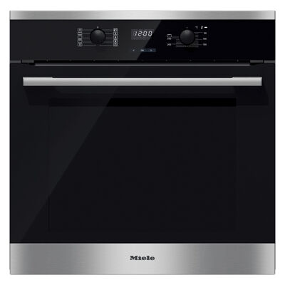 MIELE H 2561 B FORNO INCASSO Capacit&agrave; 76 l, dimensoni: L 59,5 cm-A 59,6 cm-P 55 cm, inox antimpronta, classe A+ - PRMG GRADING ROBN - 10%