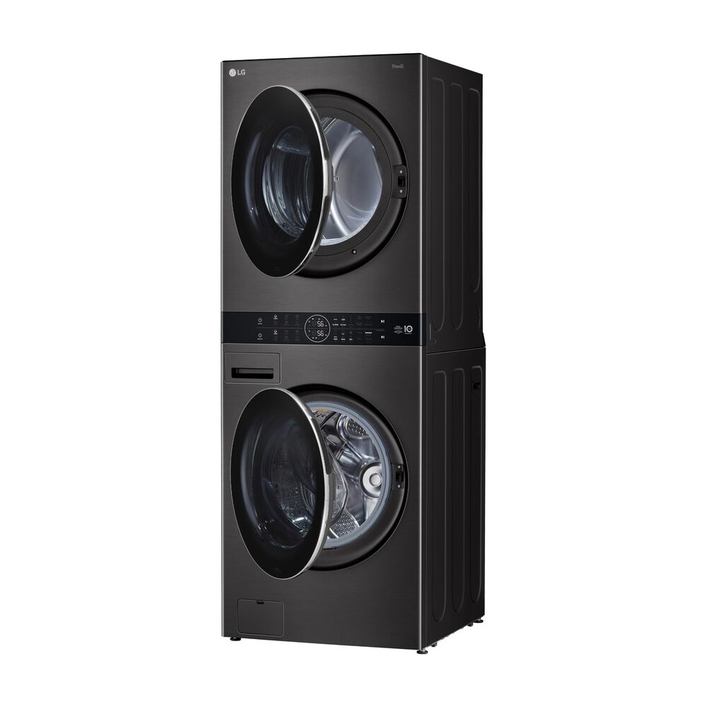 LG WT1716BBF LAVASCIUGA, Caricamento frontale, capacit&agrave; lavaggio 17 kg, capacit&agrave; asciugatura 16 kg, 6 programmi, Profondit&agrave; 77 cm, Giri 1100 rpm, Essence Black Steel, Classe E - PRMG GRADING ROBN - 10%, image number 10