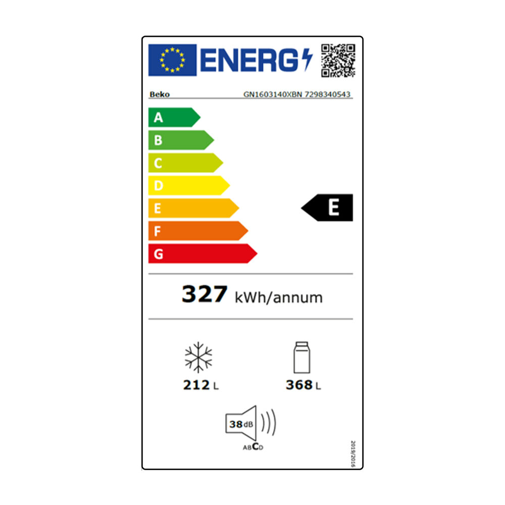 GN1603140XBN frigorifero americano , image number 5