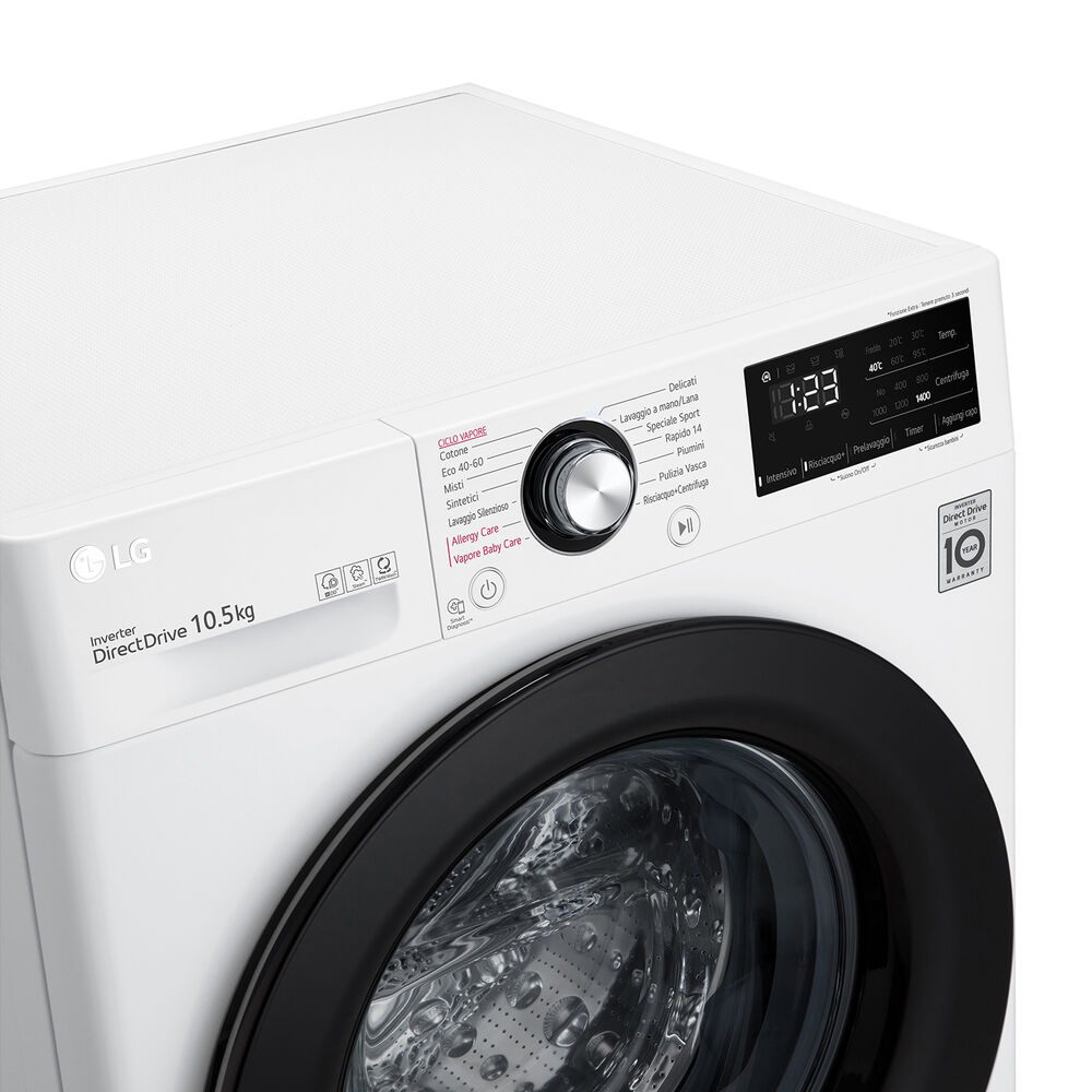 F4WV310SAE LAVATRICE, Caricamento frontale, 10,5 kg, 56,5 cm, Classe A, image number 4
