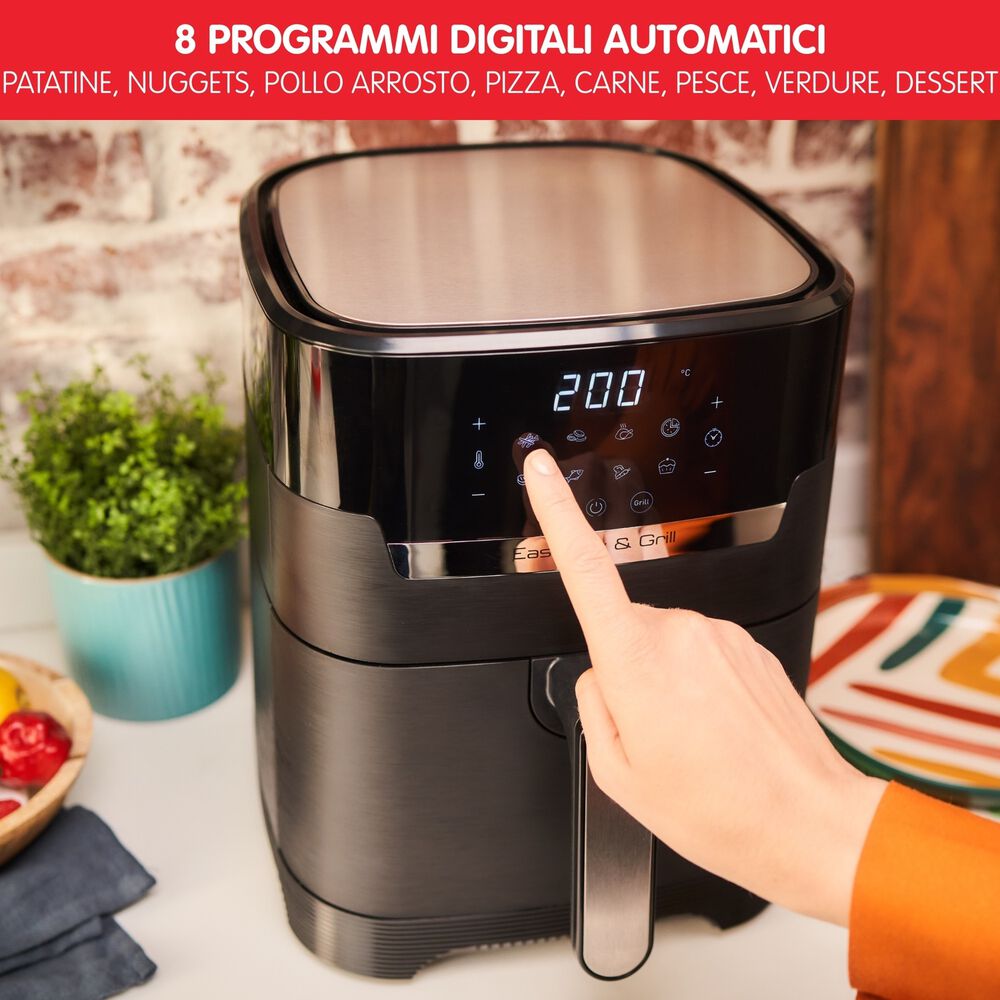 FRIGGITRICE AD ARIA MOULINEX EASY FRY&GRILL EZ5058, image number 4