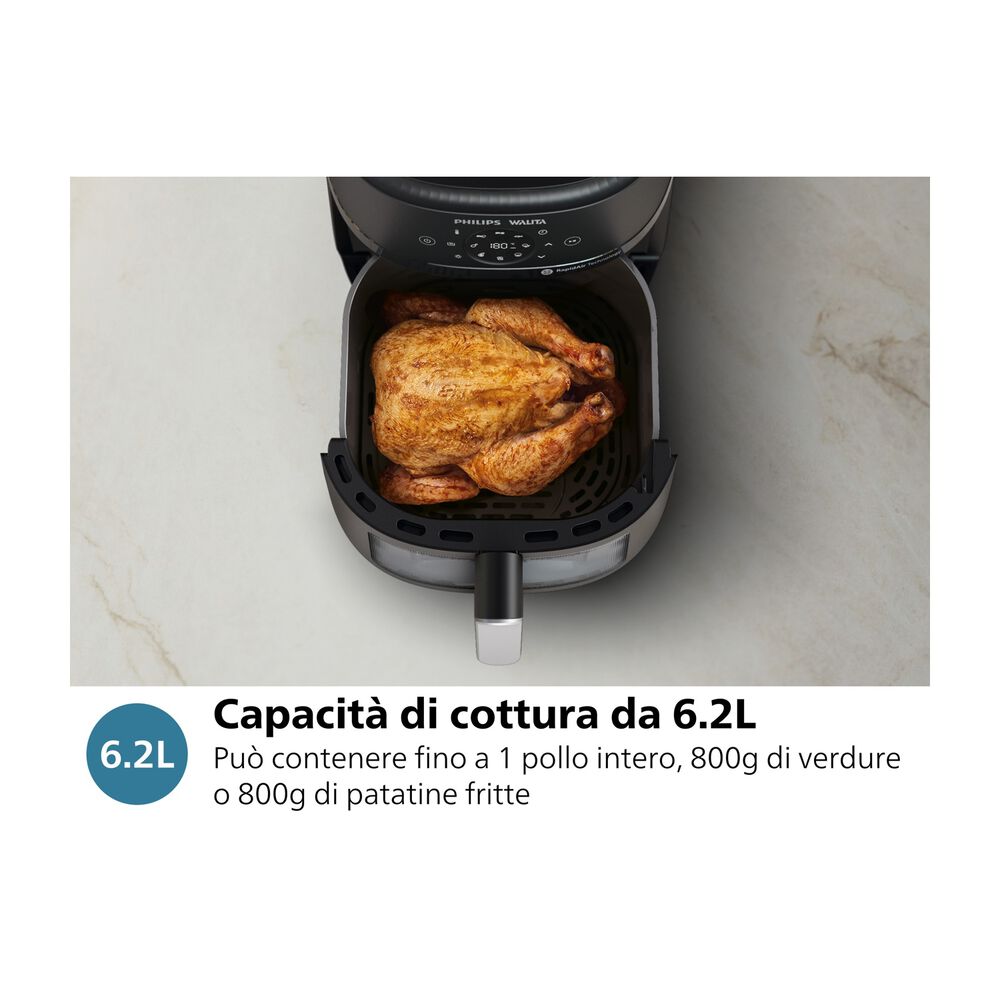 Airfryer Serie 2000 da 6.2L NA231/00, image number 8