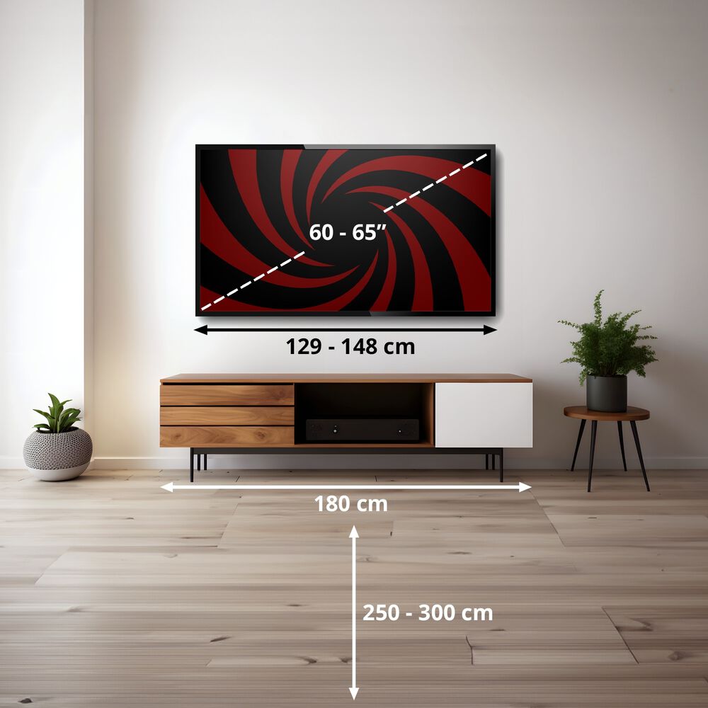 HISENSE 65U7Q TV MINI LED, SMART TV, 65 ", Mini LED, Processore Quad Core / MT9618, NERO, Classe E - PRMG GRADING OOBN - 10%, image number 10