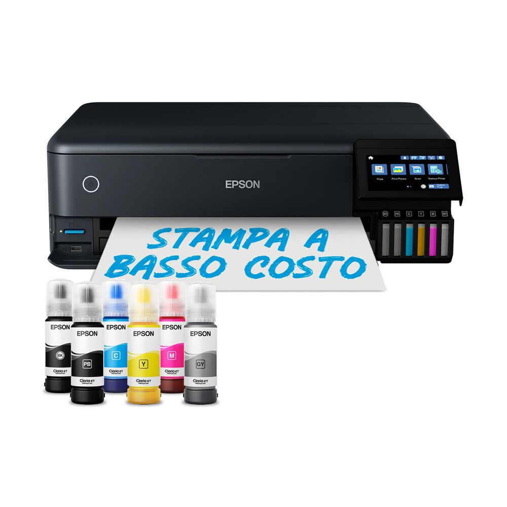 STAMPANTE INKJET ECOTANK ET-8550, Inkjet, image number 6