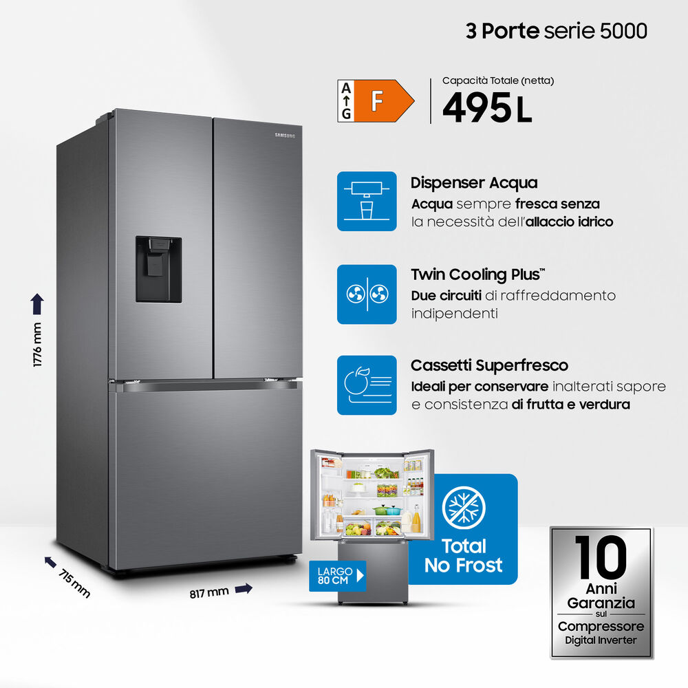 RF50A5202S9/ES frigorifero americano , image number 1