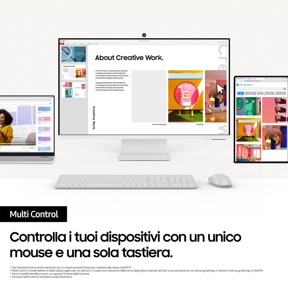 Smart Monitor M80D 32'', image number 3