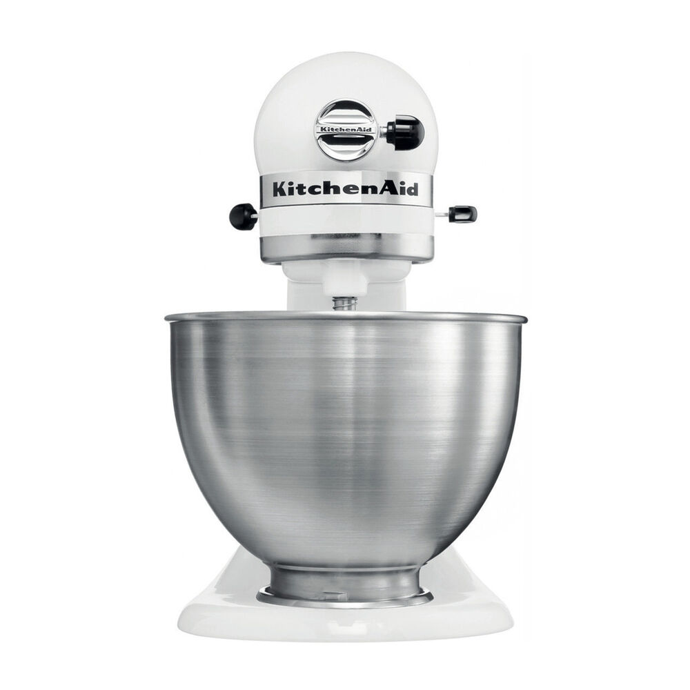  IMPASTATRICE PLANETARIA KITCHENAID 5K45SSEWH, capacit&agrave; della ciotola 4,28 l, 275 W, CLASSIC BIANCO, image number 4