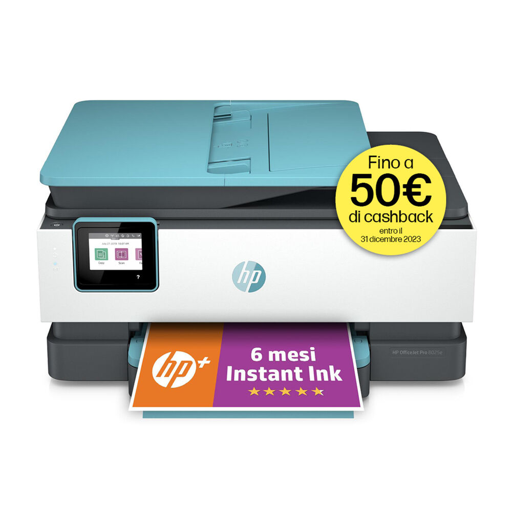 STAMPANTE INKJET OFFICEJET 8025E CON HP+, Inkjet, image number 1