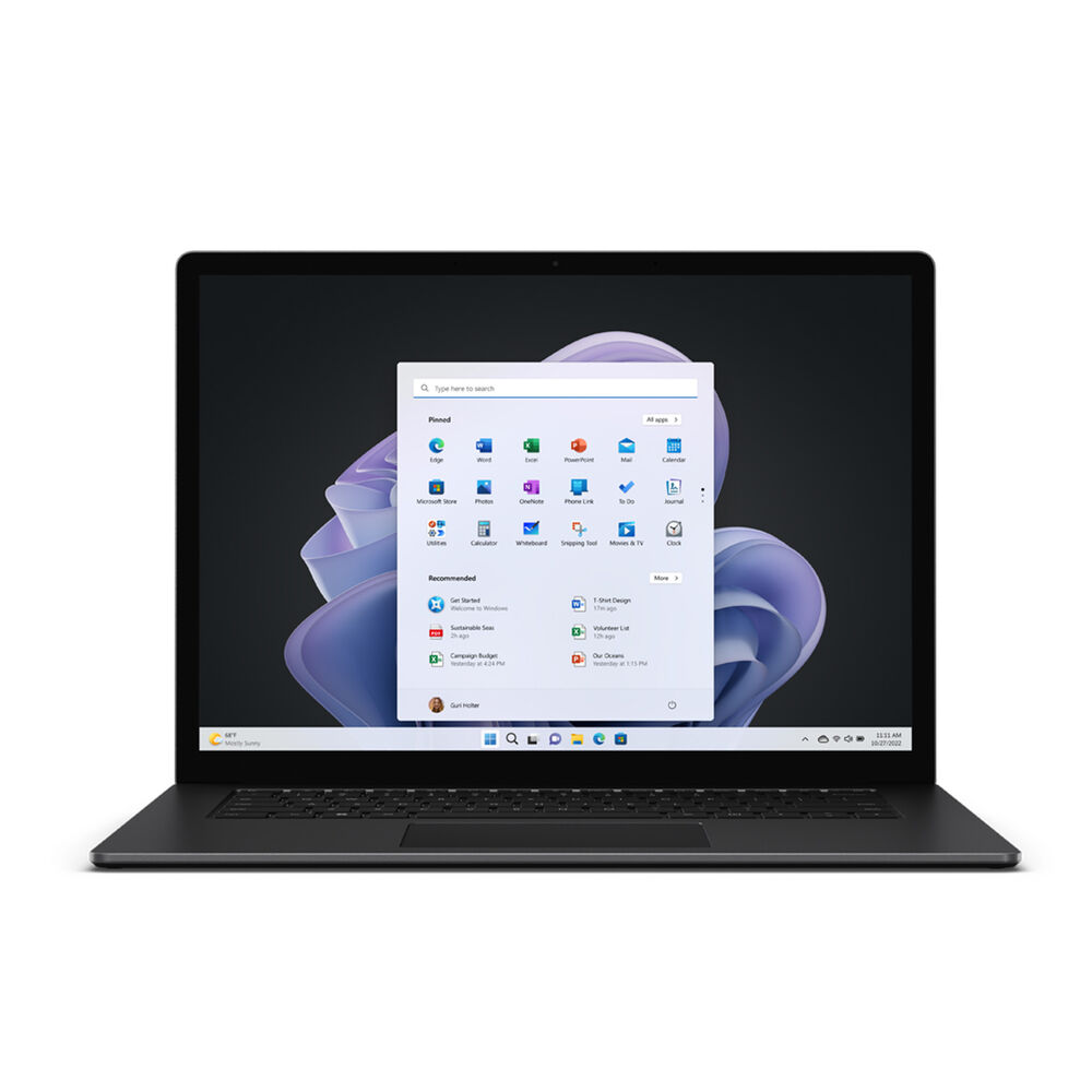 Surface Laptop 5 15, 15 pollici, processore Intel® Core™ i7, INTEL Iris Xe Graphics, 8 GB, SSD 512 GB, Black, image number 1