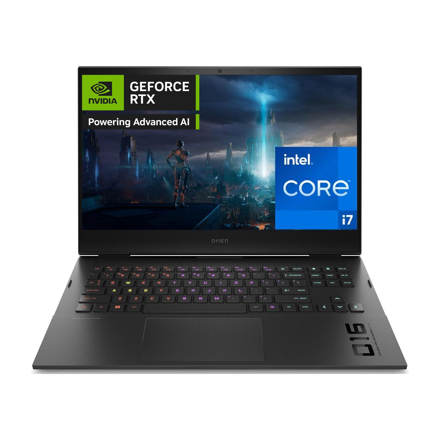 HP OMEN 16-B0012NL, 16,1 pollici, processore Intel® Core™ i7