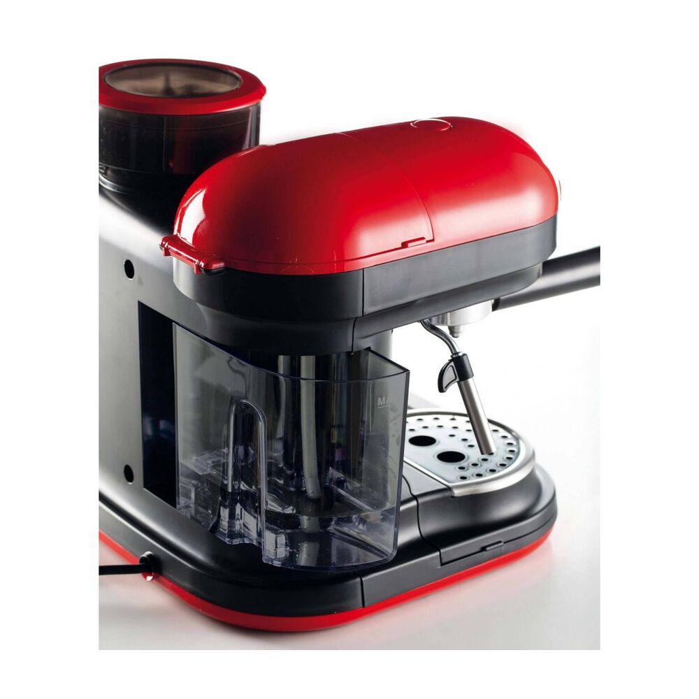 M/CAFFE' ESPRESSO ARIETE CAFFE'ESPRESSO CON MACINA, 1080 W, ROSSA/NERA, image number 5