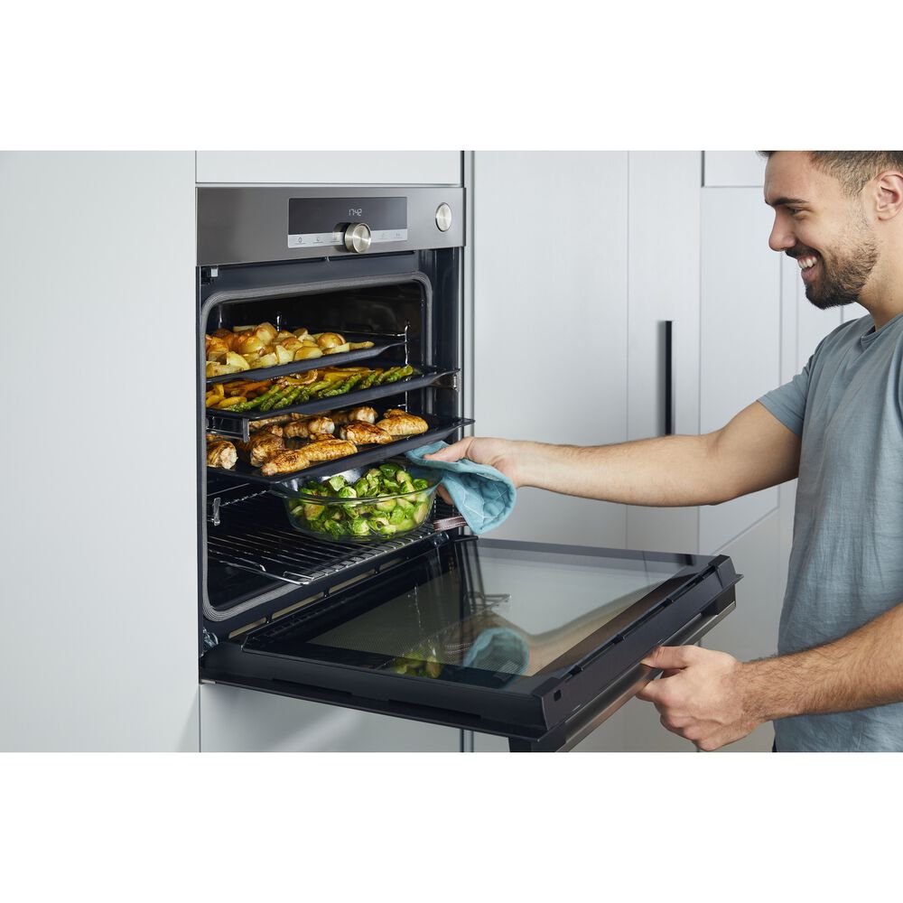 HISENSE BSA65211CX FORNO INCASSO Capacit&agrave; 77 l, dimensoni: L 59,5 cm-A 59,5 cm-P 56,4 cm, Inox, classe A - PRMG GRADING ROBN - 10%, image number 15