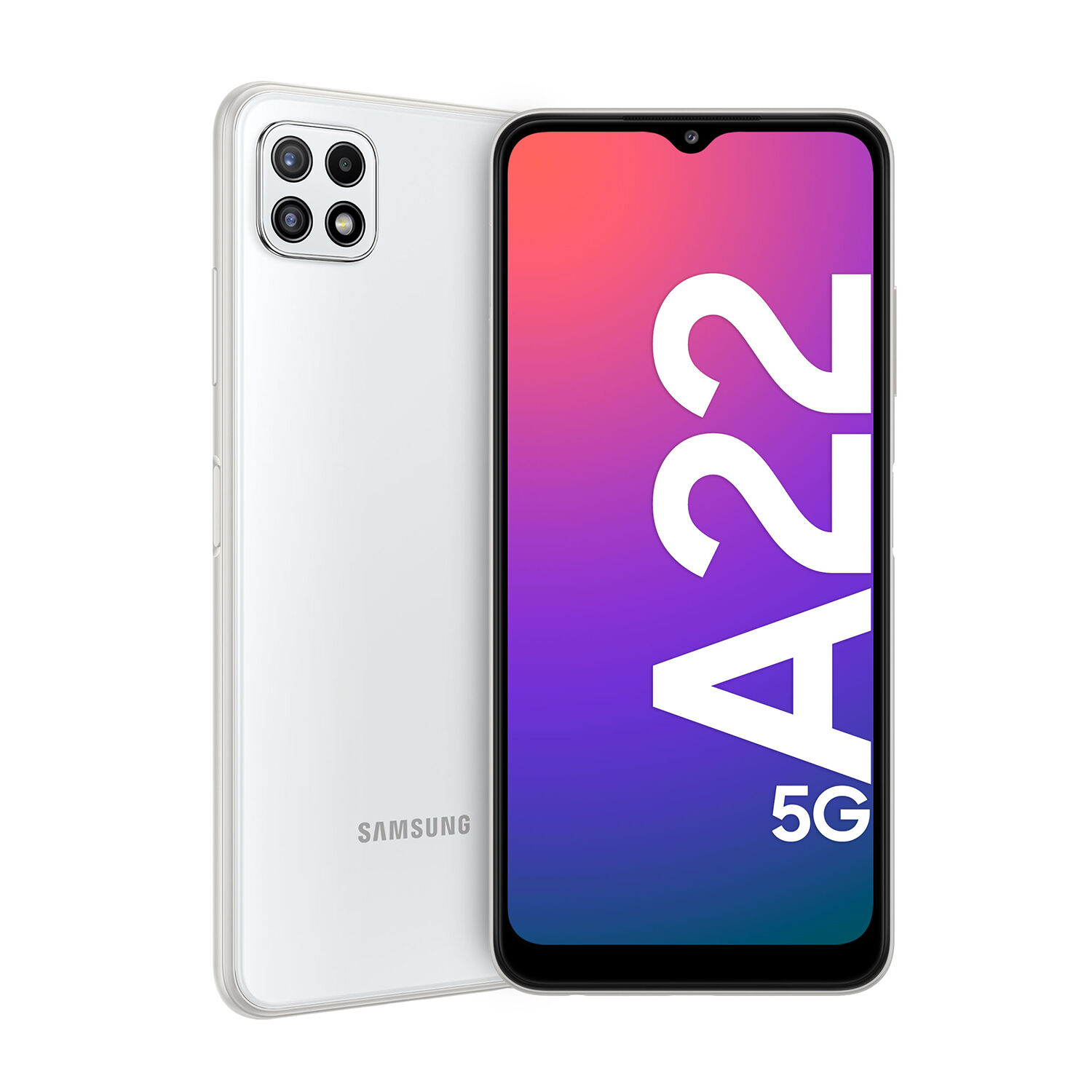 SAMSUNG Galaxy A22 5G, 64 GB, WHITE Ricondizionato | MediaWorld