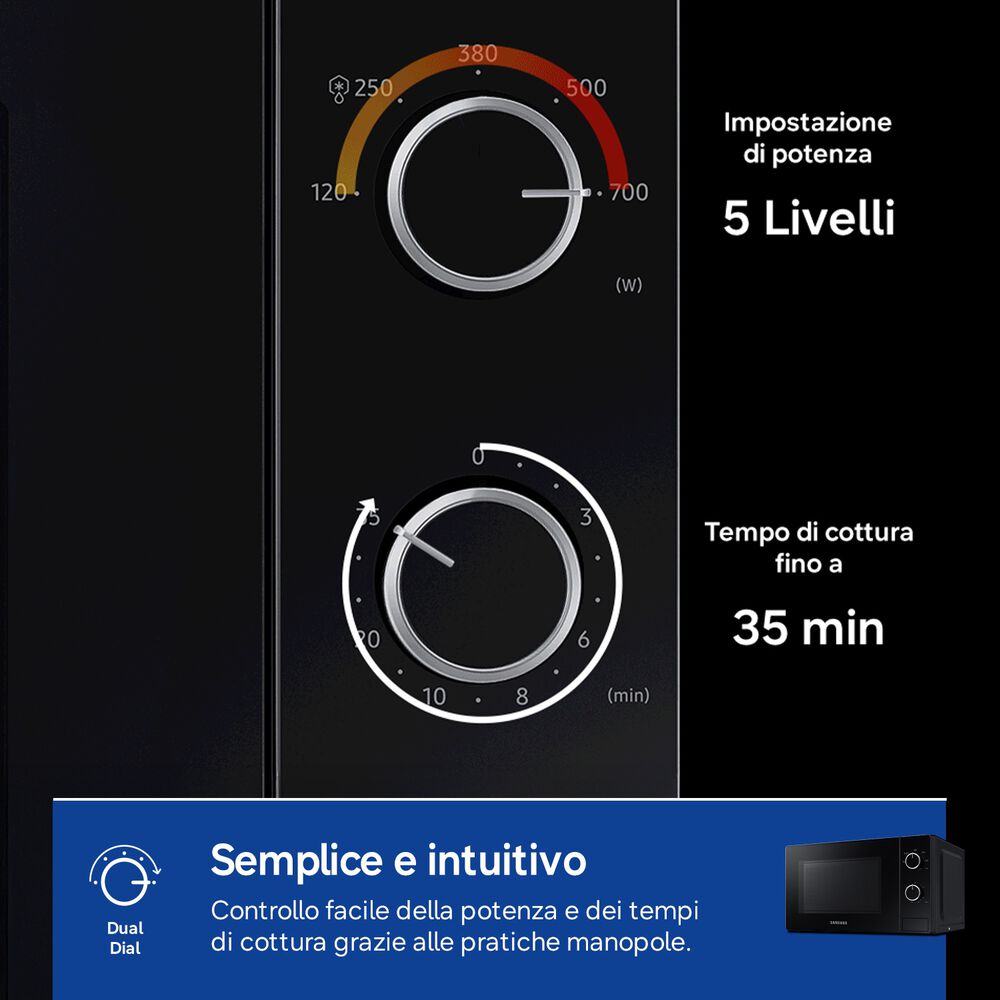 MS20A3010AL/ET MICROONDE, 700 W, image number 9