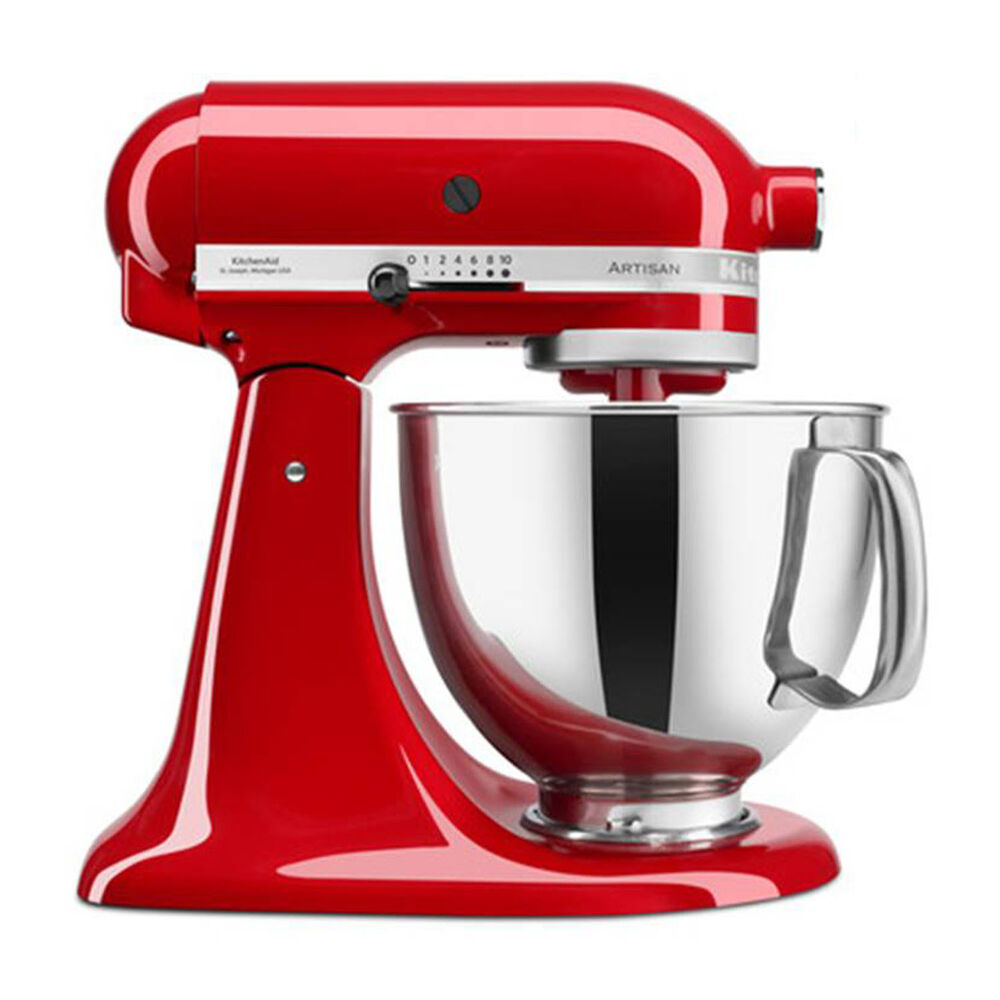  IMPASTATRICE PLANETARIA KITCHENAID 5KSM125PSEER, capacità della ciotola 4,8 l, 300 W, Rosso Imperiale, image number 0