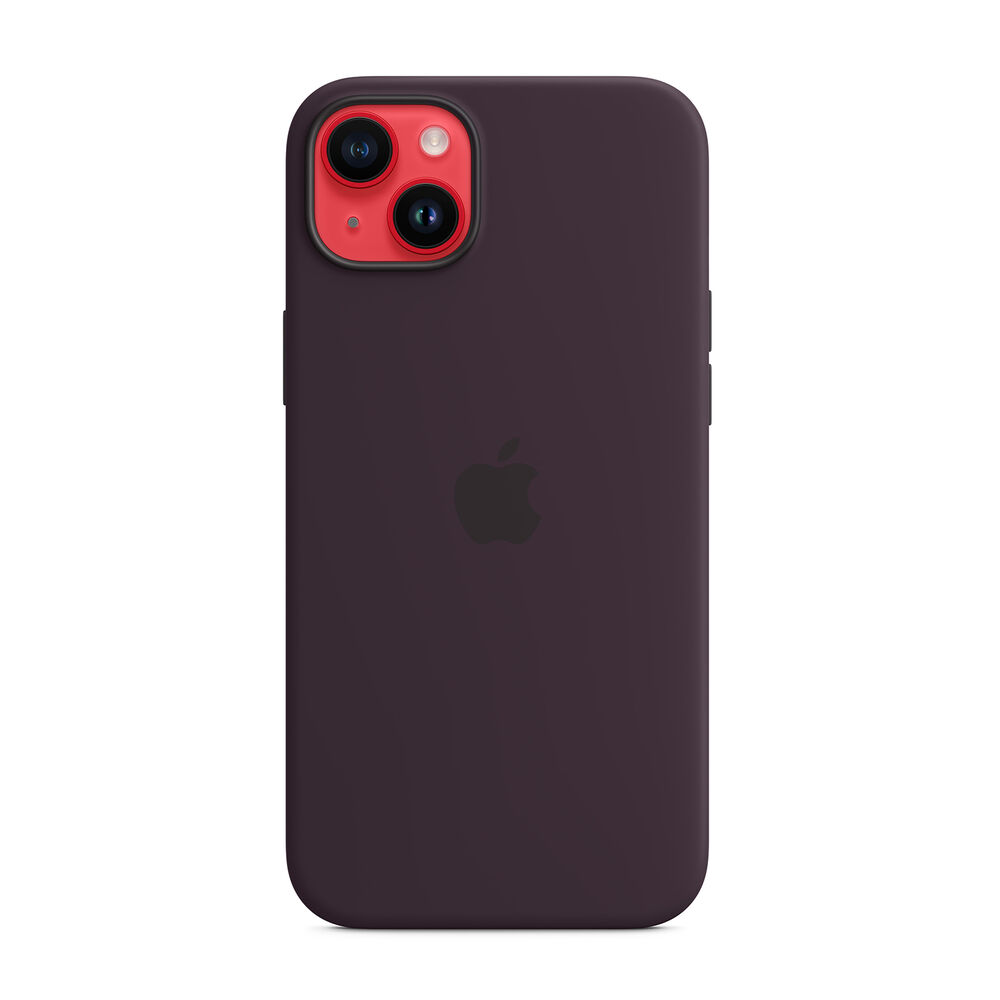 Custodia MagSafe in silicone per iPhone 14 Plus - Viola sambuco, image number 4
