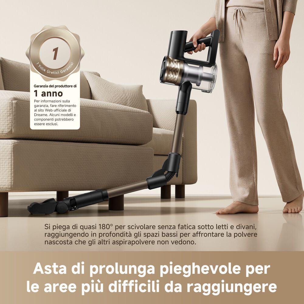 SCOPA ELETTRICA DREAME R10s Lite, Potenza Max 250 W, Autonomia fino a 45 min, Contenitore polvere fino a 0,5 l - PRMG GRADING OOCN - 15%, image number 1