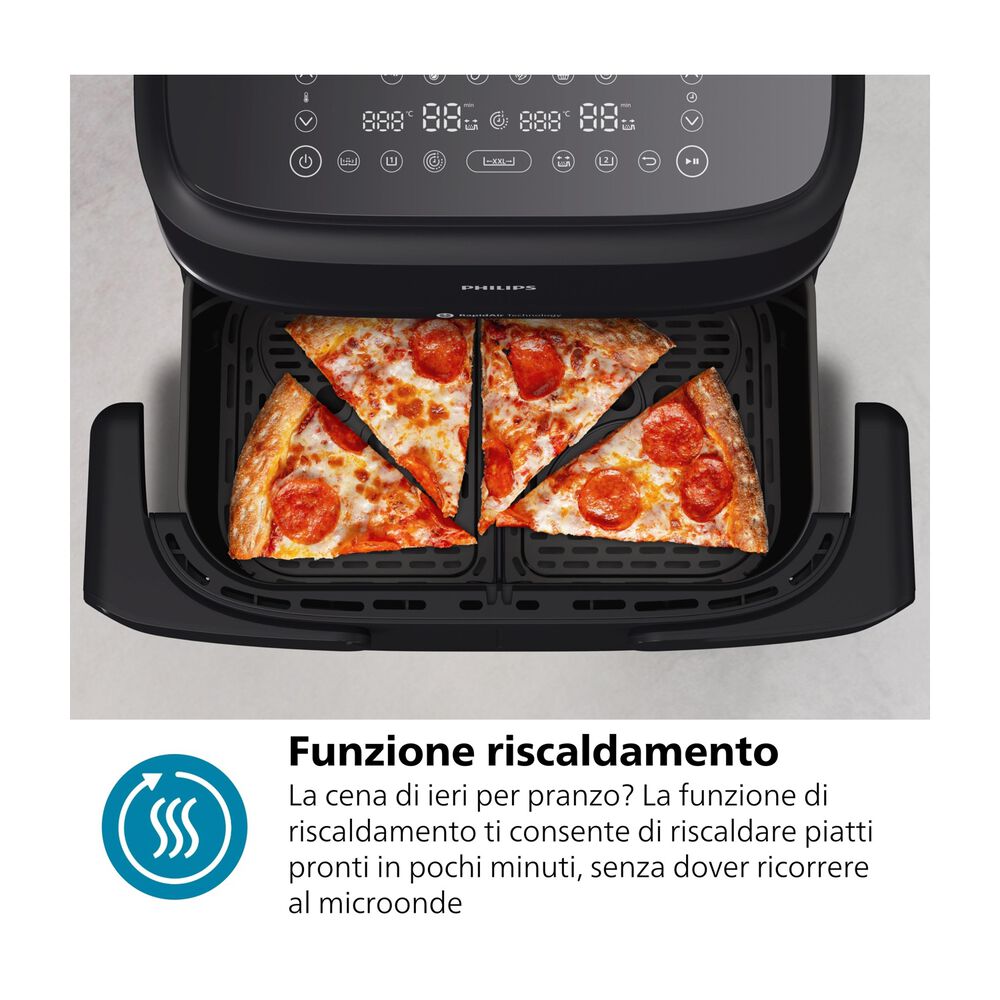 Airfryer Serie 1000 cestello Flexi 7.1L NA156/60, image number 13