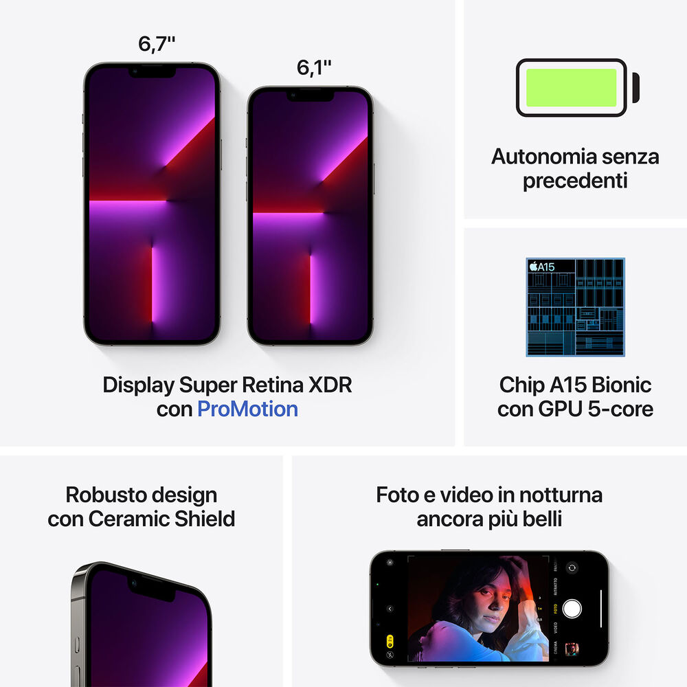 iPhone 13 Pro Max 128 GR, 128 GB, Graffite, image number 7