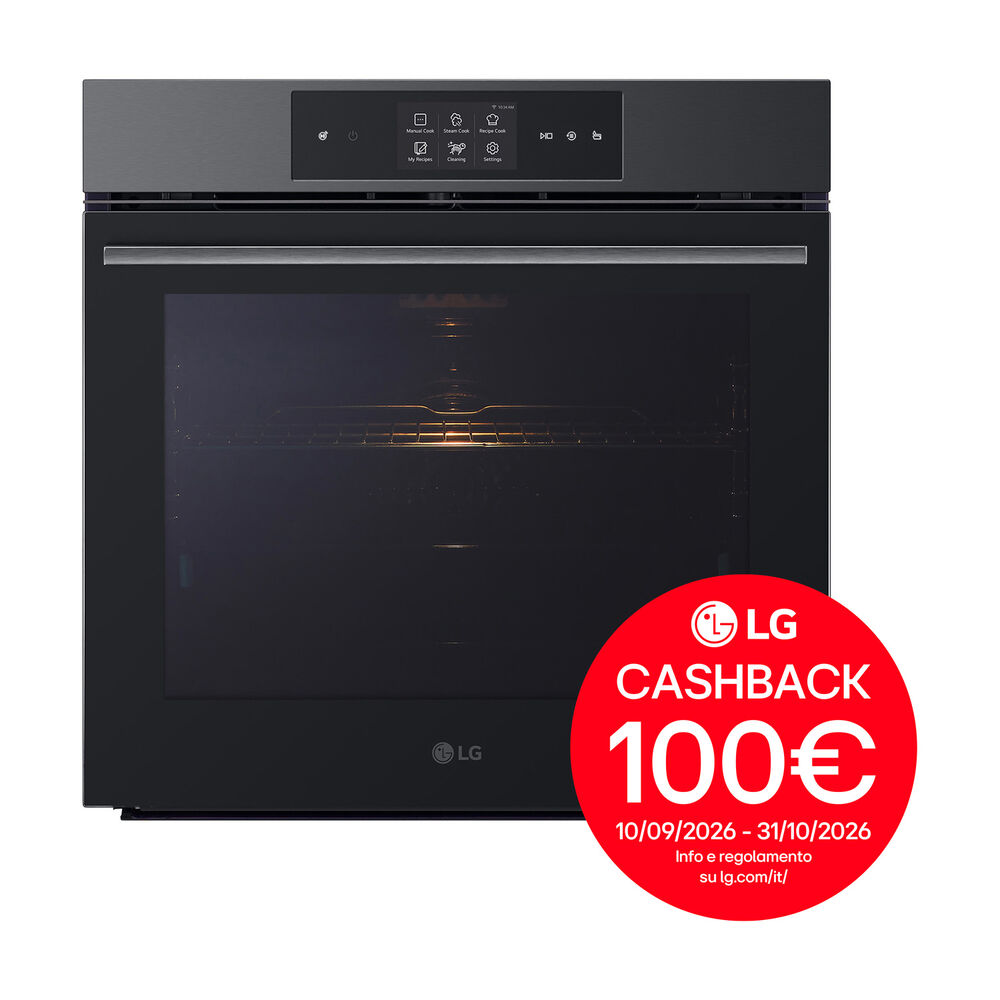 WSED7665B InstaView FORNO INCASSO Capacit&agrave; 76 l, dimensoni: L 59,2 cm-A 59,4 cm-P 56,9 cm, Black Steel, classe A++ - PRMG GRADING ROBN - 10%, image number 1